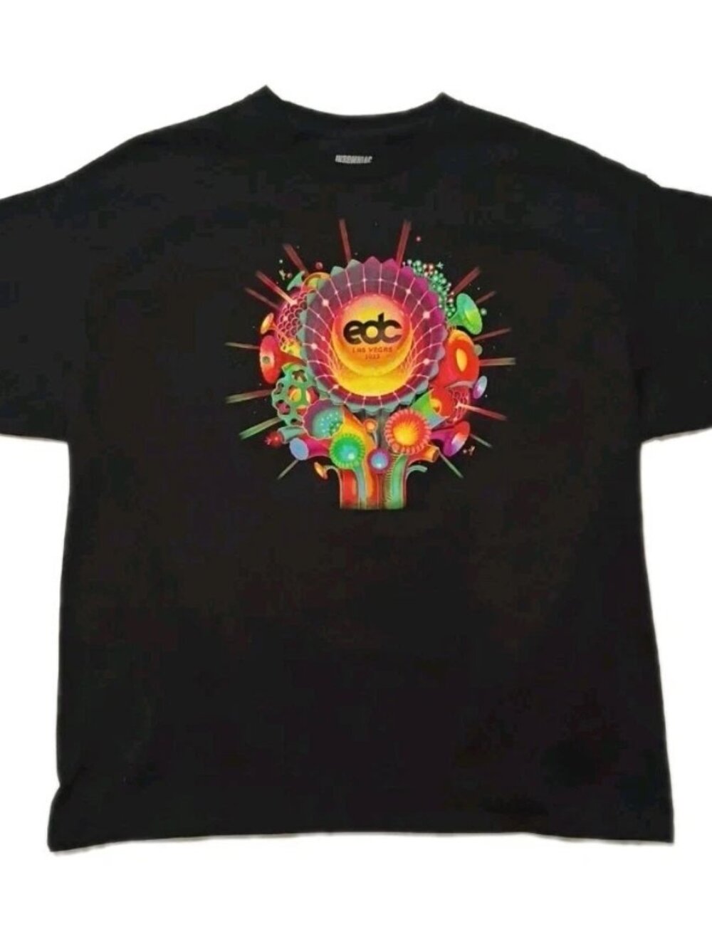 EDC Las Vegas 2022 T Shirt XL Music Festival Graphic Colorful Rare Insomniac